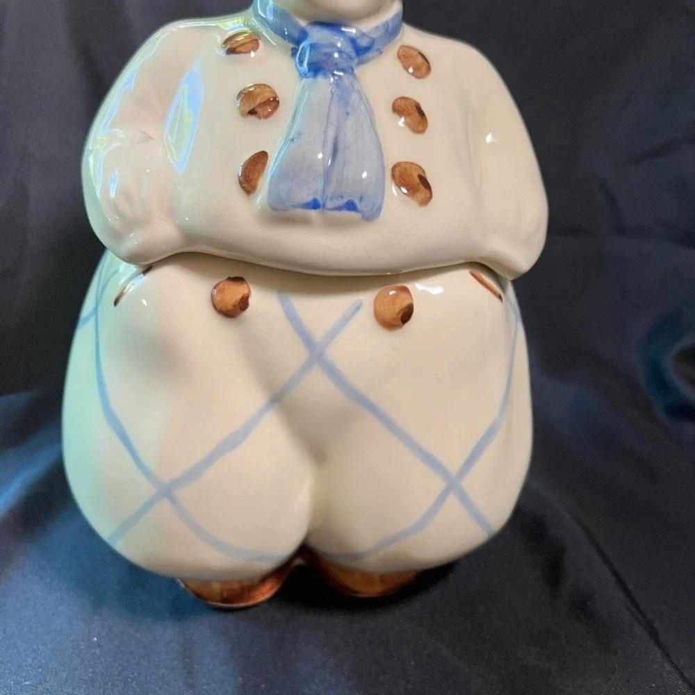 Vintage DeLee Art Dutch Boy‎ Cookie Jar USA Hand-Painted Ceramic 1940s–1950s